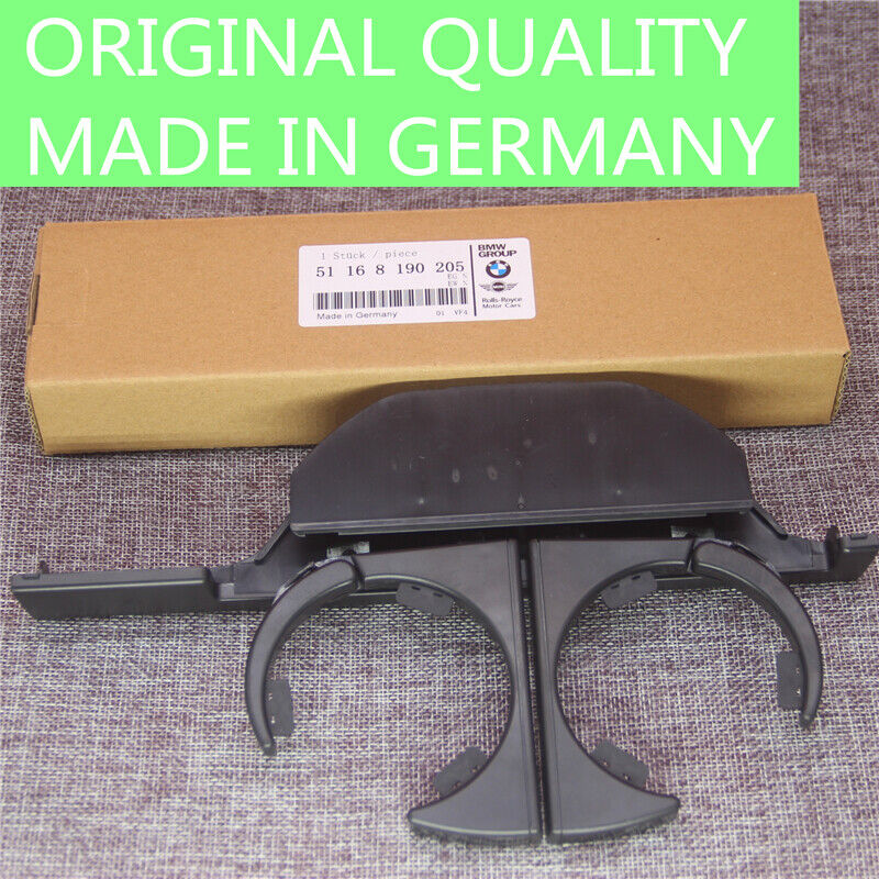 New Black Console Front Cup Holder 51168190205 for BMW E39 525i 540i
