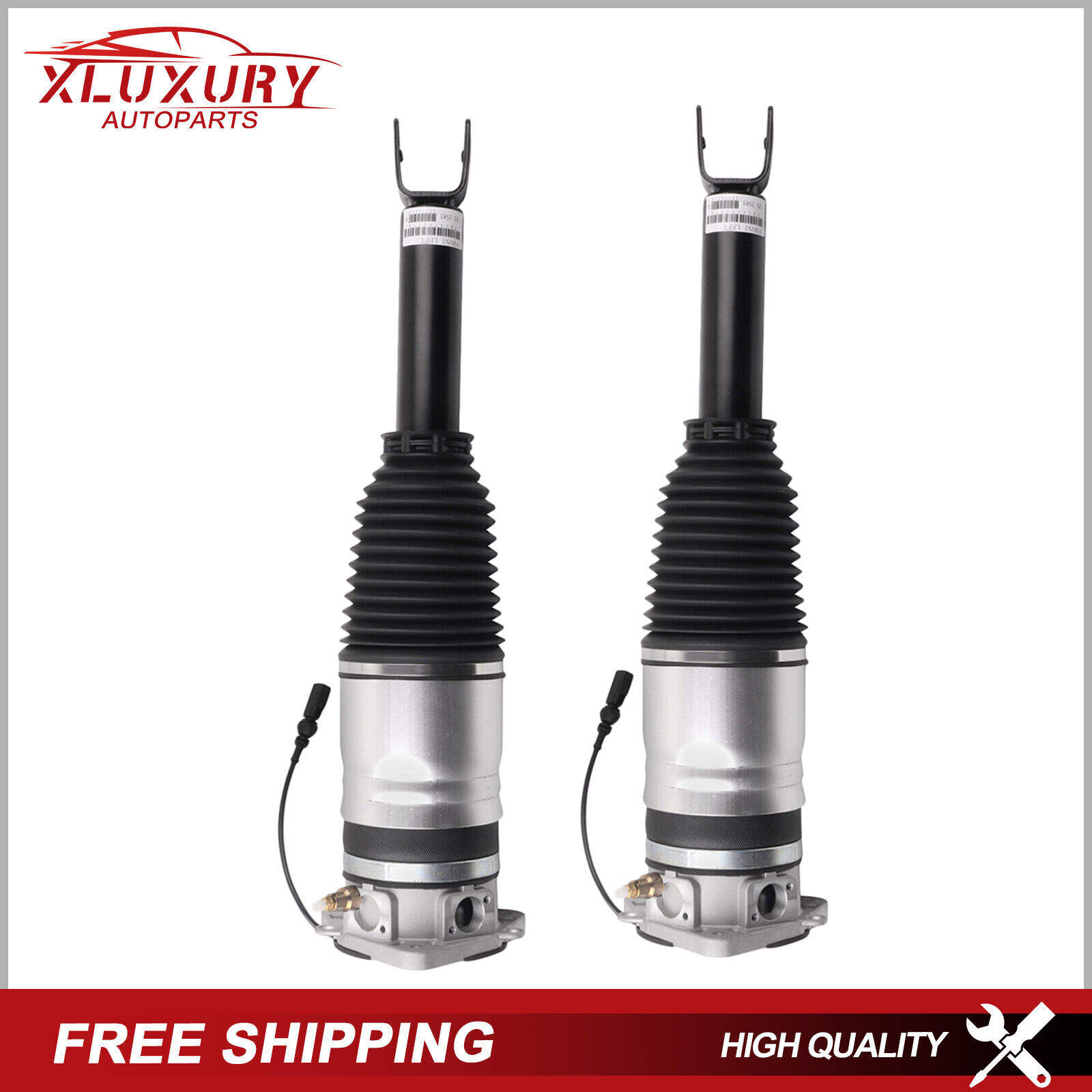 Pair Rear Air Suspension Strut For Bentley Continental Supersports Flying Spur