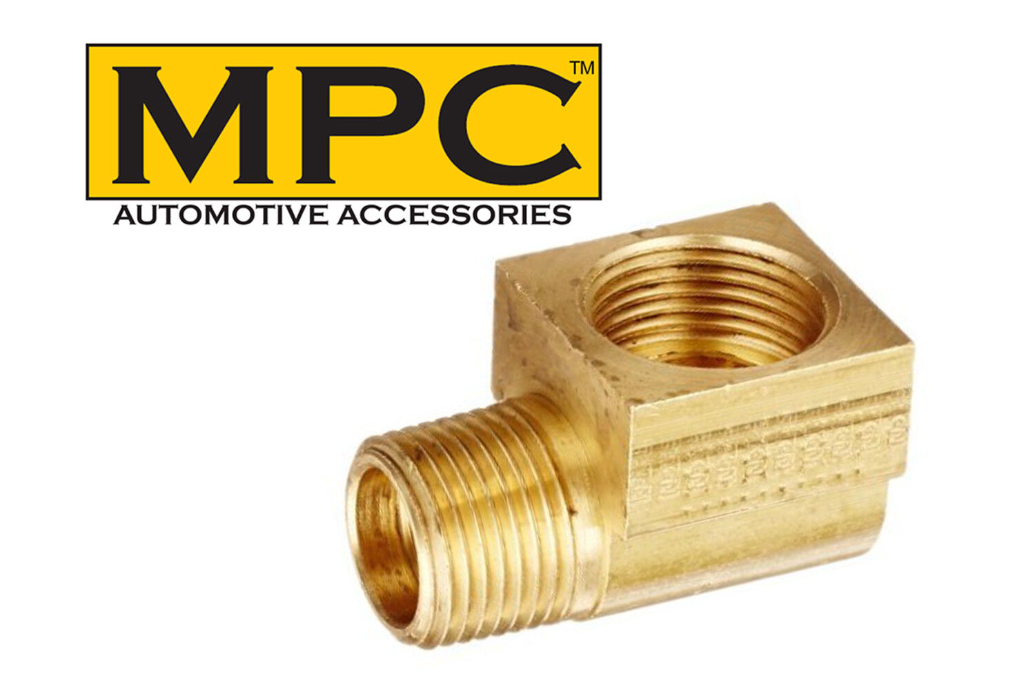 Brass 90 Degree Elbow Connector 1/4\