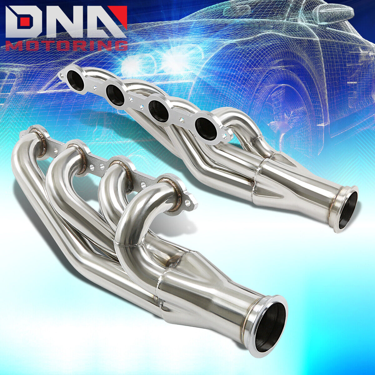 STAINLESS HEADER FOR CHEVY SMALL BLOCK SBC LS1/LS2/LS3/LS6 V8 EXHAUST/MANIFOLD