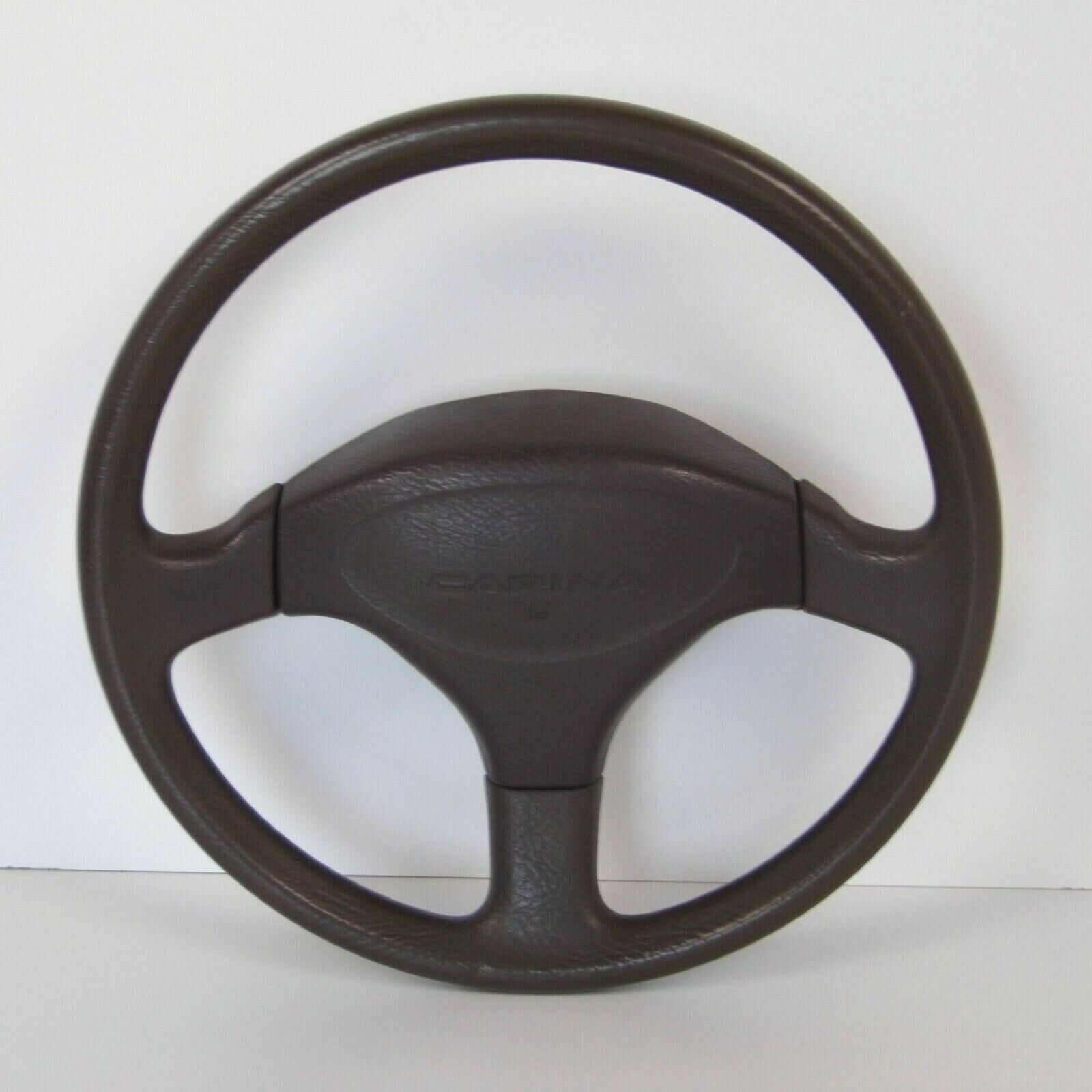 Genuine 88-92 Toyota Carina T170 Sable 3-Spoke Steering Wheel & Horn