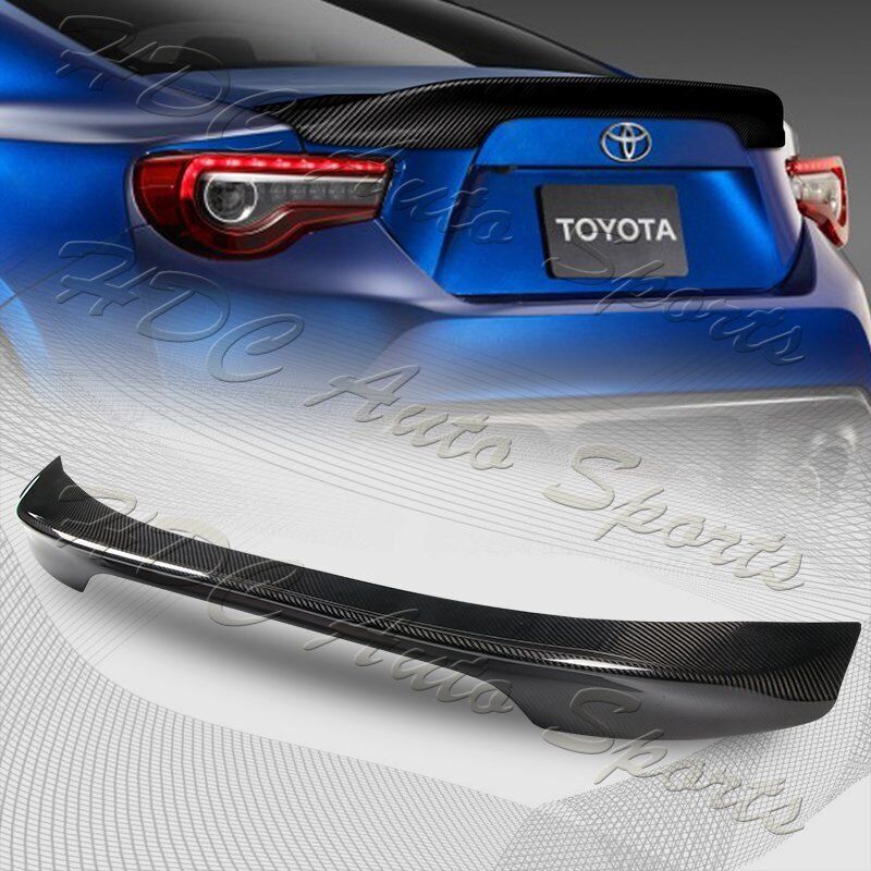 For 2013-2020 Subaru BRZ Scion FRS FR-S Carbon Fiber Rear Trunk Spoiler Lid Wing
