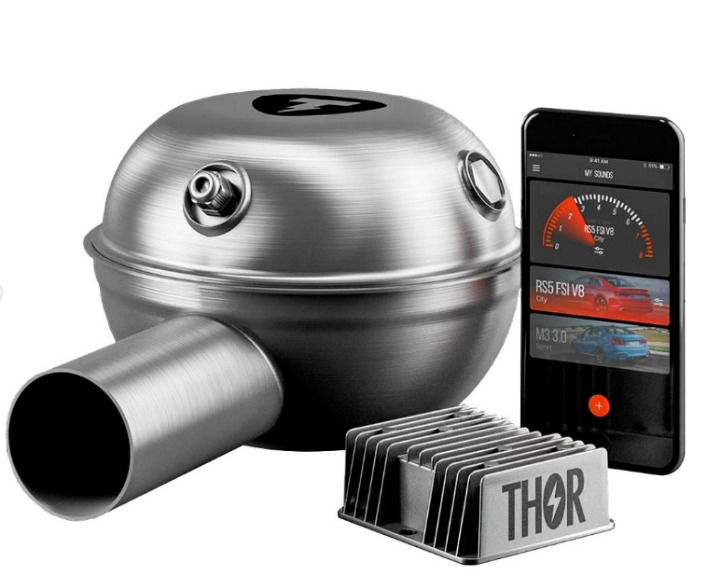 THOR Single Universal Electronic Exhaust Sound Booster - VW - ID.Buzz - Lupo