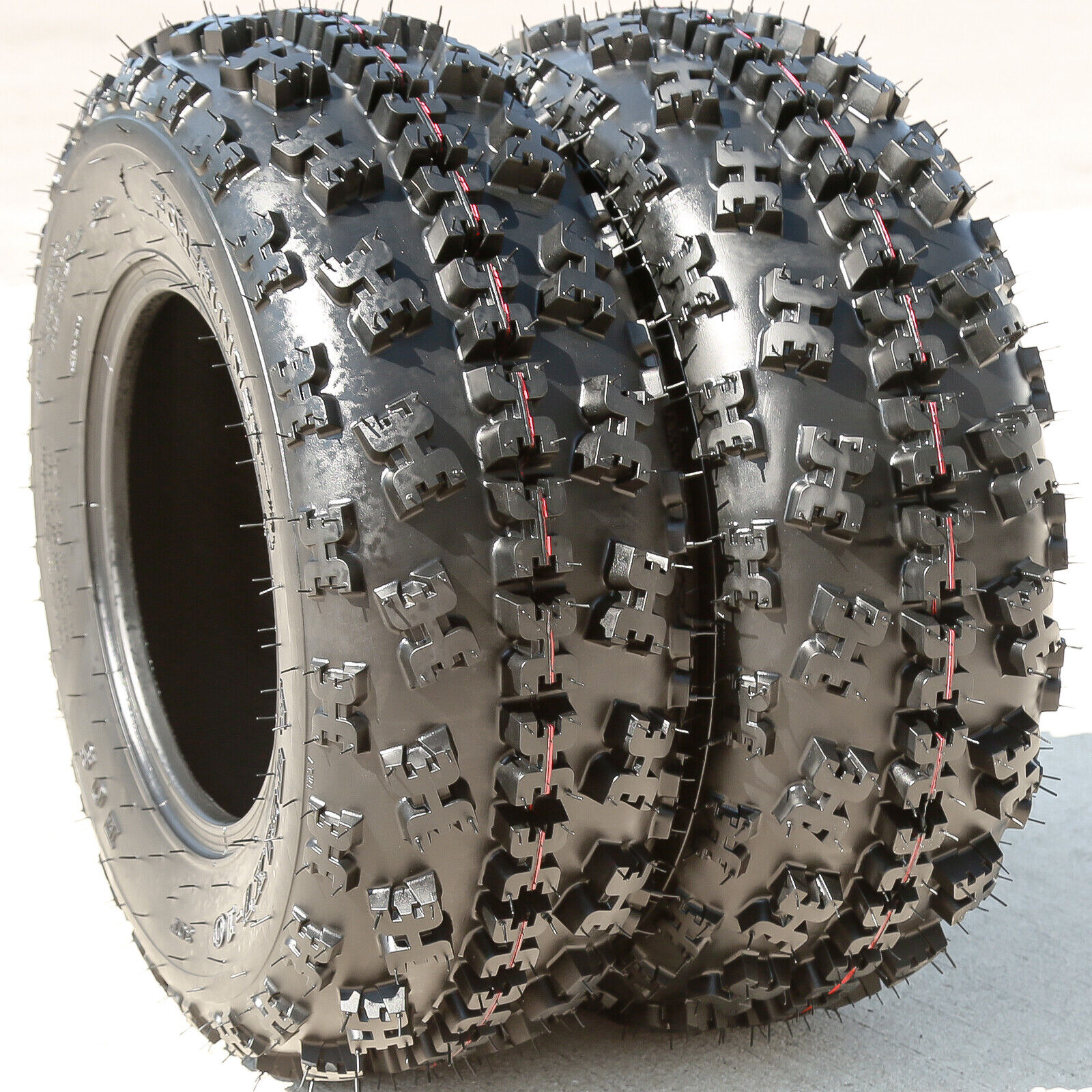 2 Forerunner Eos Front 21x7.00-10 21x7-10 30F 6 Ply AT A/T ATV UTV Tires