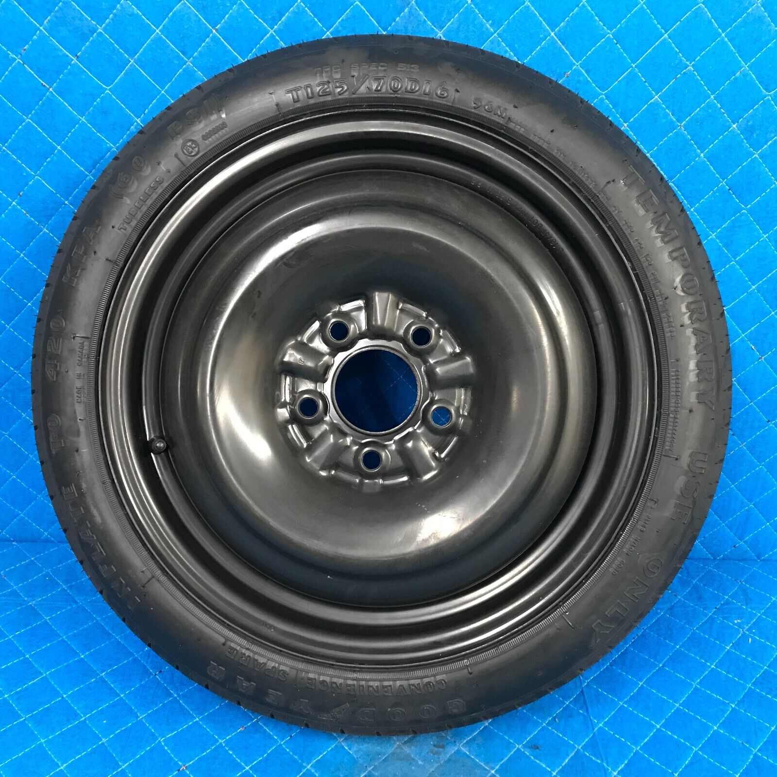 02-12 Mitsubishi Galant Eclipse Spare Tire Donut Compact Wheel Rim 125/70D16 OEM
