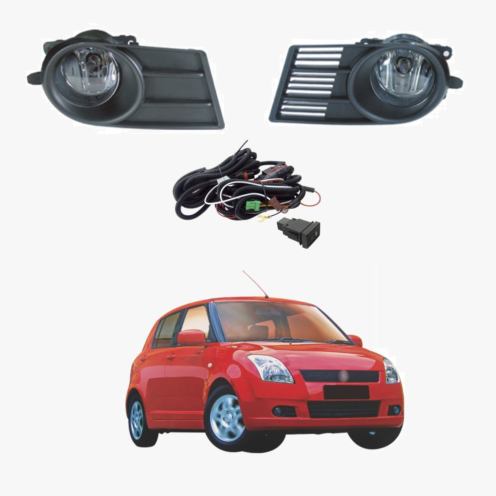 Fog Light Kit for Suzuki Swift Hatch 2005-2006 W/Wiring&Switch