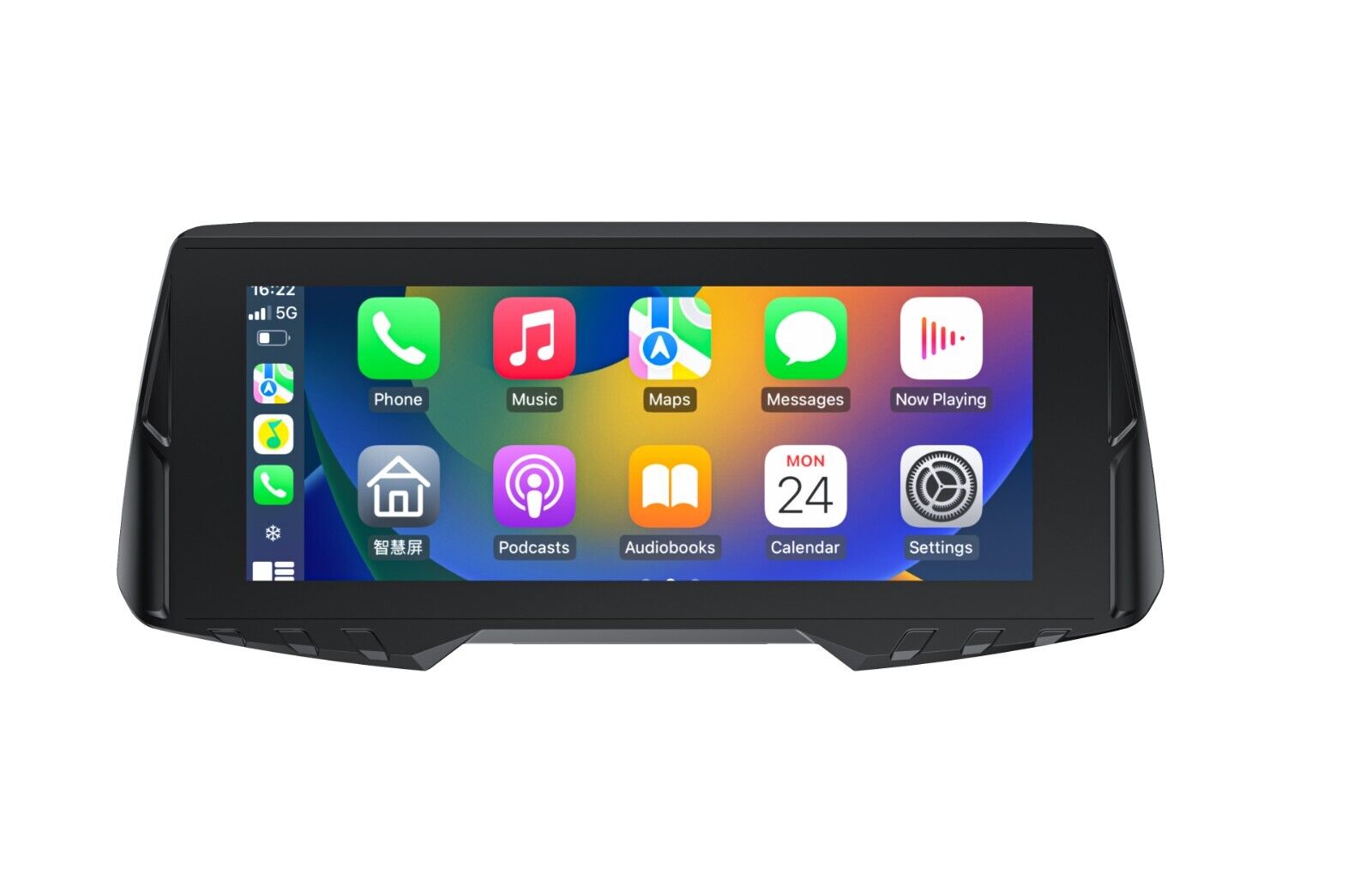 CL876L-6.86Inch Motorcycle Navigator Wireless CarPlay Android Auto Waterproof