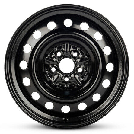 New Wheel For 2009-2010 Pontiac Vibe 16 Inch Black Steel Rim