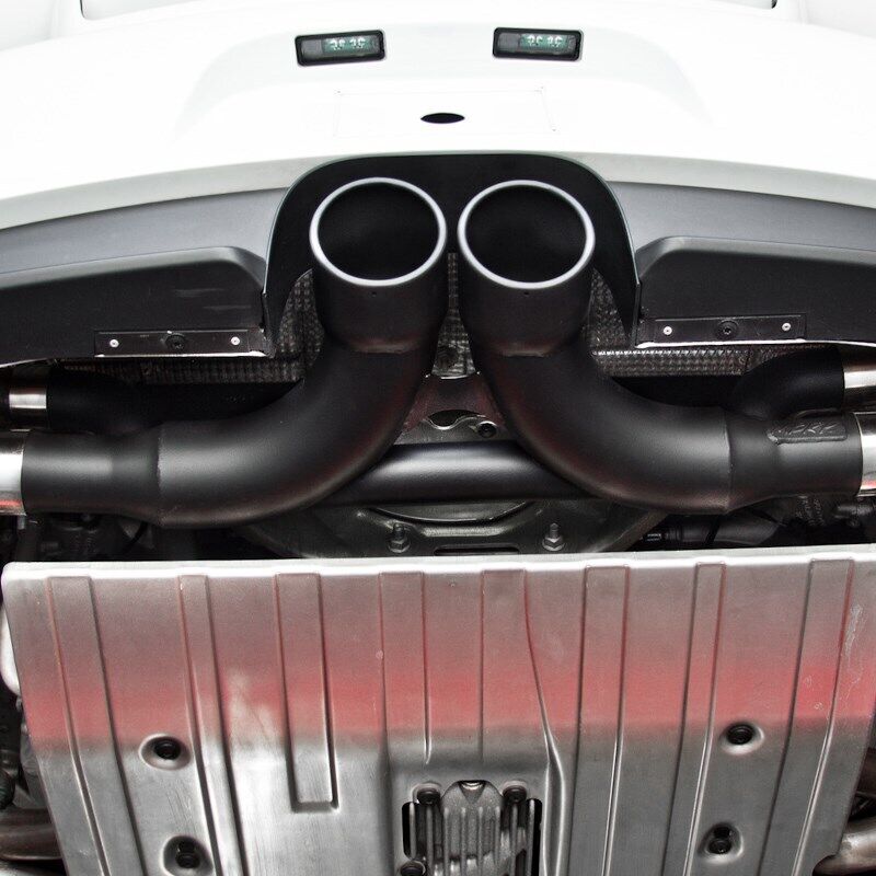 MBRP Armor Black Center Muffler Bypass for 2014-2018 Porsche 991/911 GT3 GT3RS