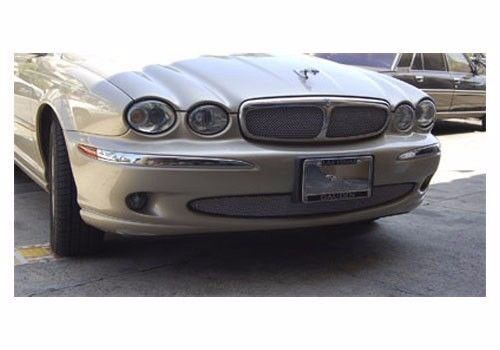 Jaguar X-Type Upper Mesh Grille Insert Style Chrome or Black 02-2007 models