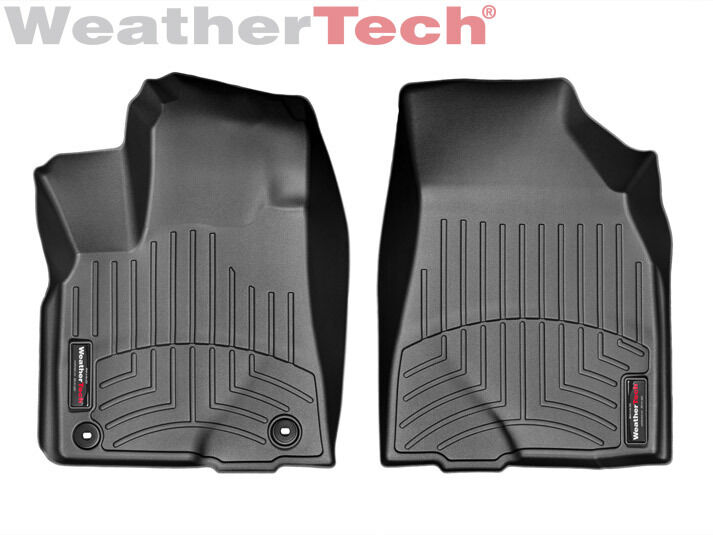 WeatherTech FloorLiner for Toyota Highlander 2014-2019 - 1st Row - Black