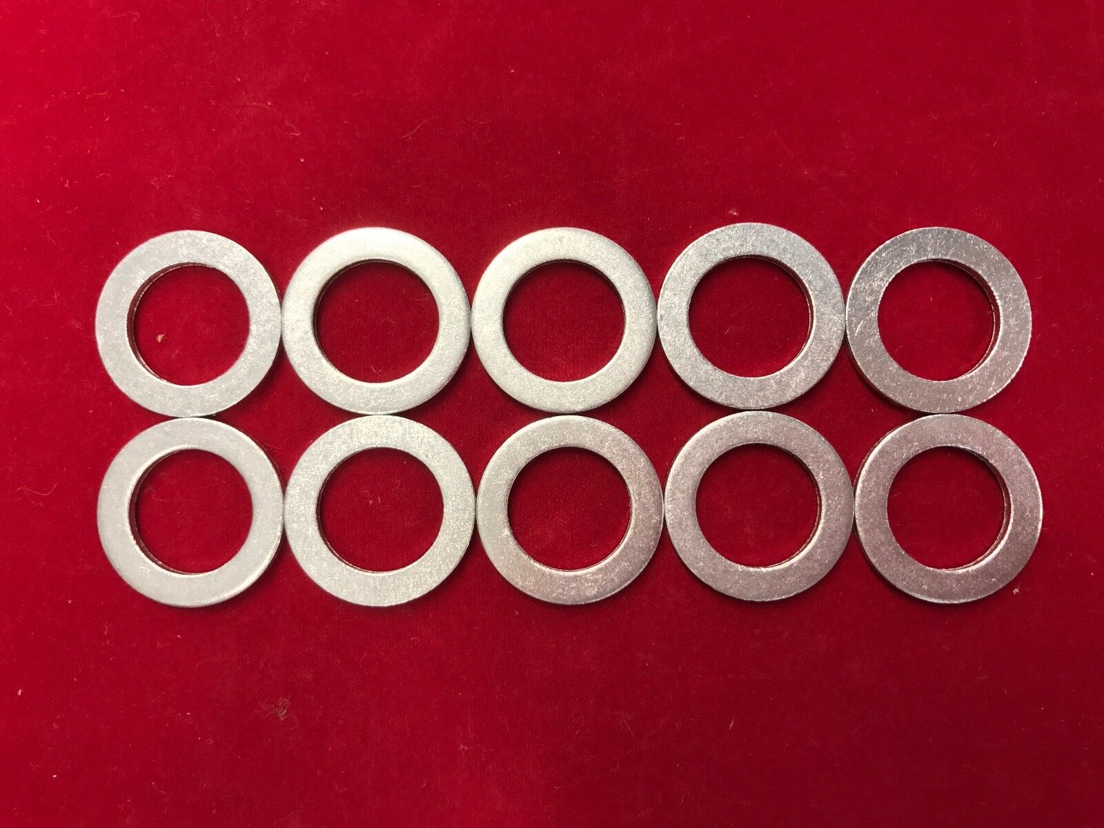 Set of 10: OE Spec Oil Drain Plug Gaskets For 21513-23001 Trackable Shipping