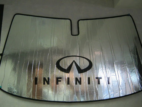 NEW 2006-2010 INFINITI M35/M45  Sunshade/Sunvisor With Logo