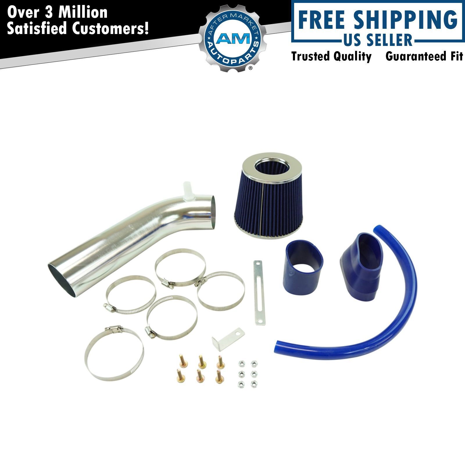 Performance Cold Air Intake CAI w Blue Air Filter for Nissan 350Z