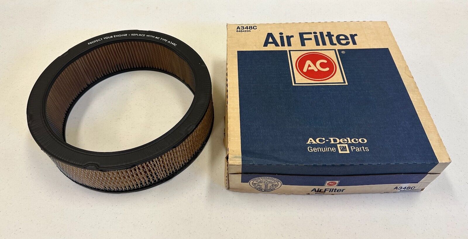 AC delco A348C Air filter NOS