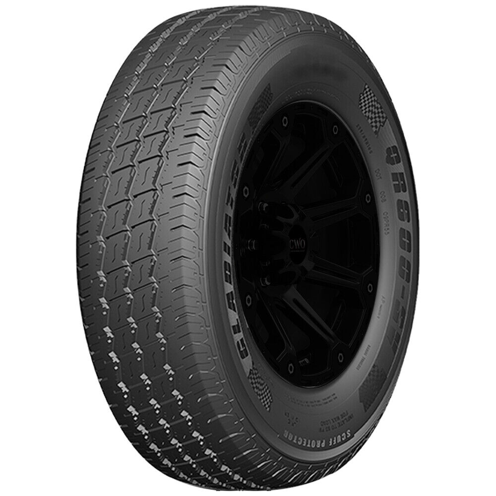 205/75R16 Gladiator QR600-SV 113/111Q Load Range E Black Wall Tire