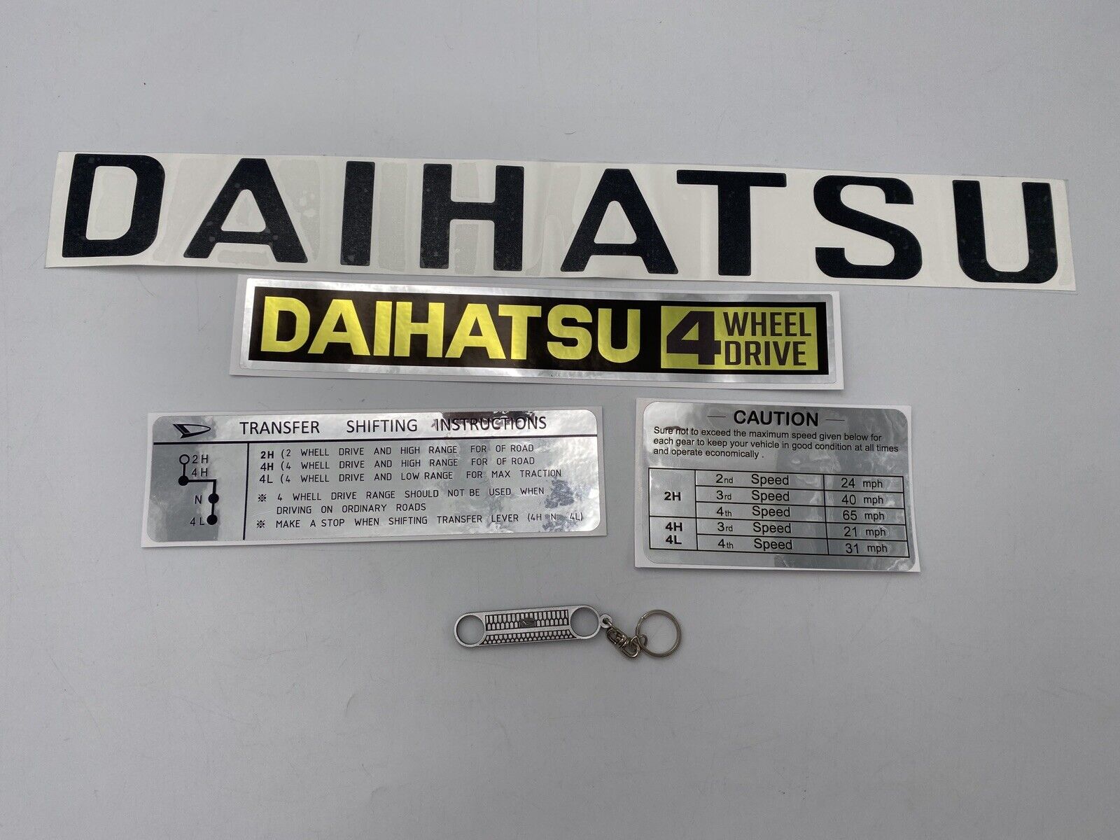Daihatsu Taft F20/F50 decals 