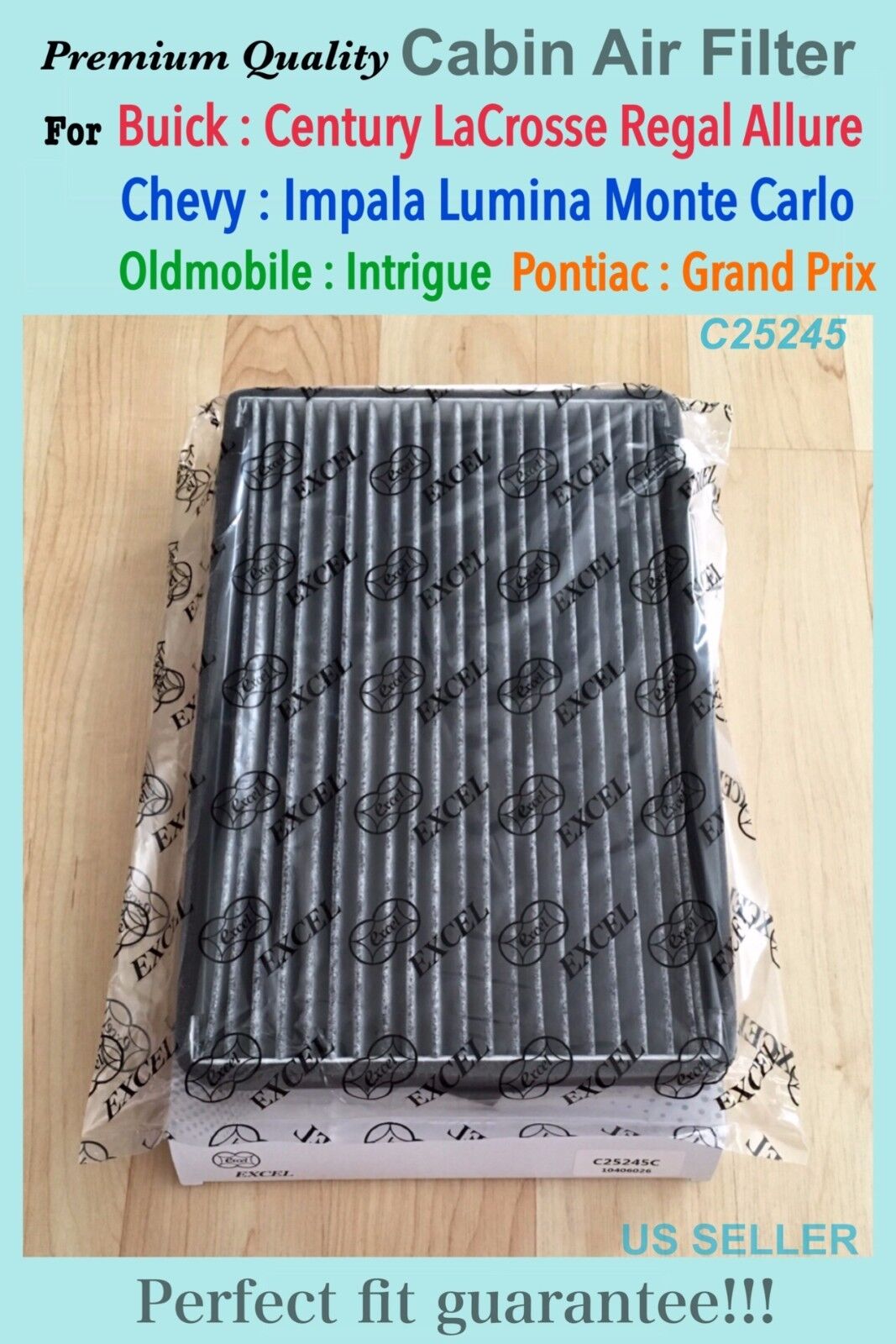 CARBONIZED CABIN AIR FILTER For Impala Impala Limited Monte Carlo Lumina Parts for Sale 1998 Chevy Lumina Cabin Air Filter Location
