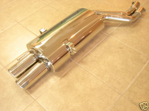BMW E46 325i 330i ci xi 00-05 Rear Section Performance Exhaust System Systems 