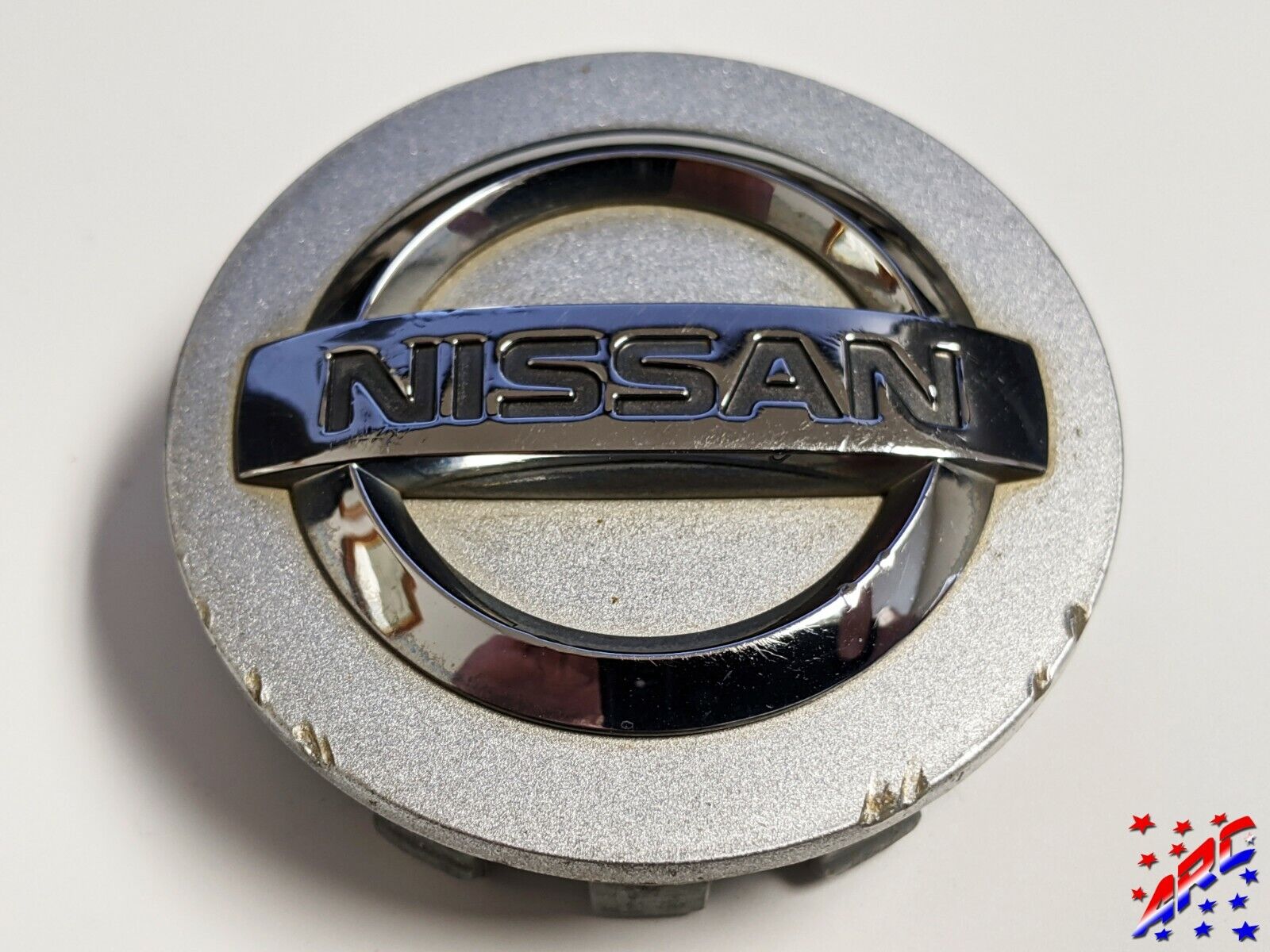 Factory OEM Nissan Wheel Center Hub Cap 40342-AU510 Silver 2-1/8\