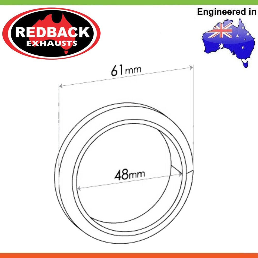New * REDBACK * Double Taper Exhaust Ring Gasket To Suit HOLDEN TORANA LX 2.8L