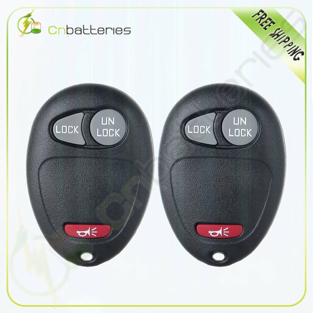 2 Replacement for GMC Canyon 2008 2009 2010 2011 2012 Keyless Entry Remote Fob