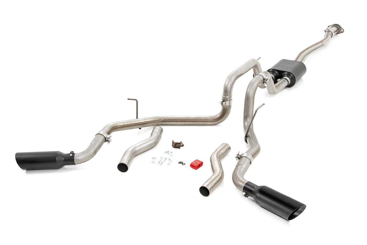 Rough Country Dual Cat-Back Exhaust for 99-06 Chevy/GMC 1500 | 4.8L/5.3L - 96005