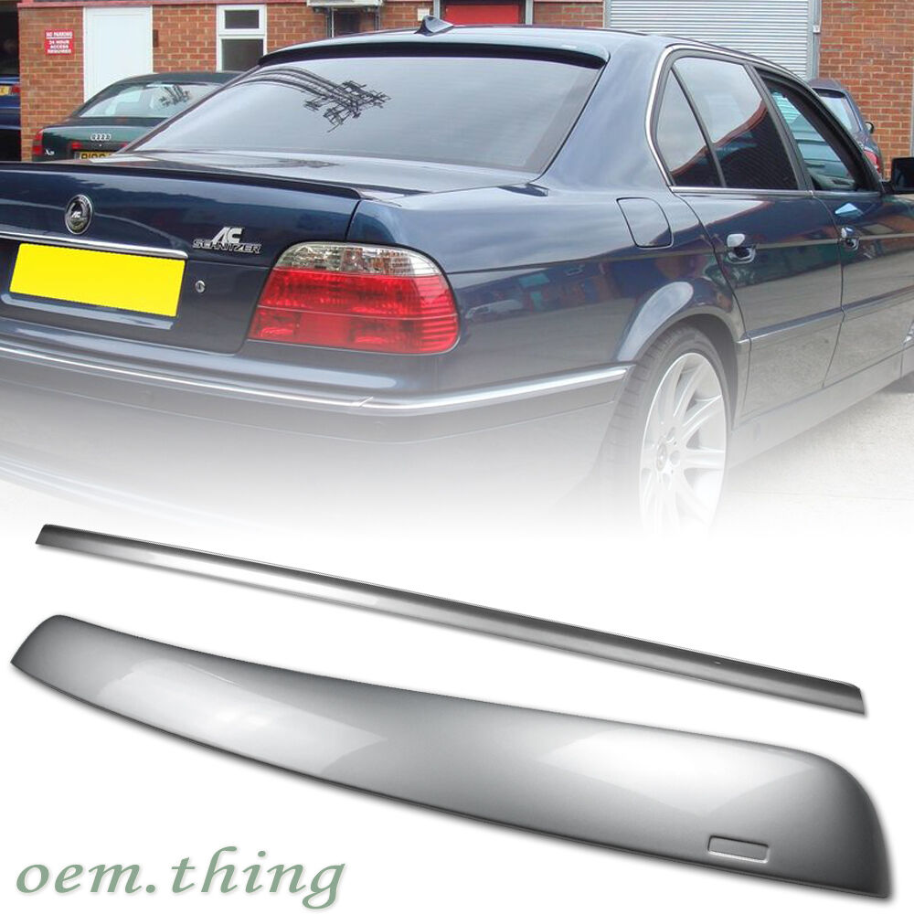 PAINTED BMW E38 7-SERIES RAER ROOF SPOILER & Lip Trunk Spoiler 740iL 95 01