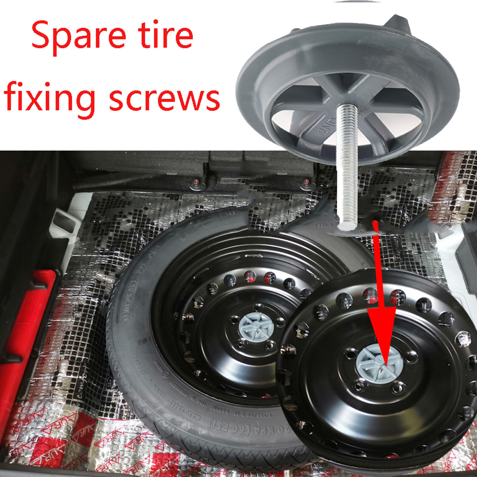 Spare Tire Hold Down Clamp Screw For Hyundai Elantra Touring Coupe Sonata XG300