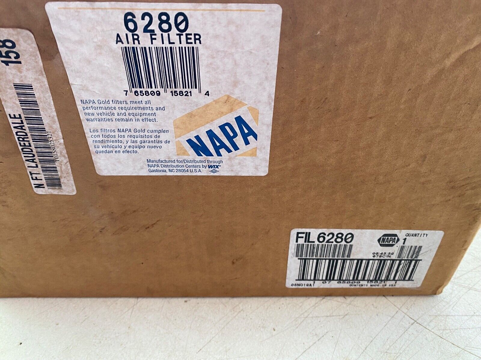 NAPA 6280 Air Filter for Heavy Trucks & Blue Bird School Buses - Wix 46280 - NEW