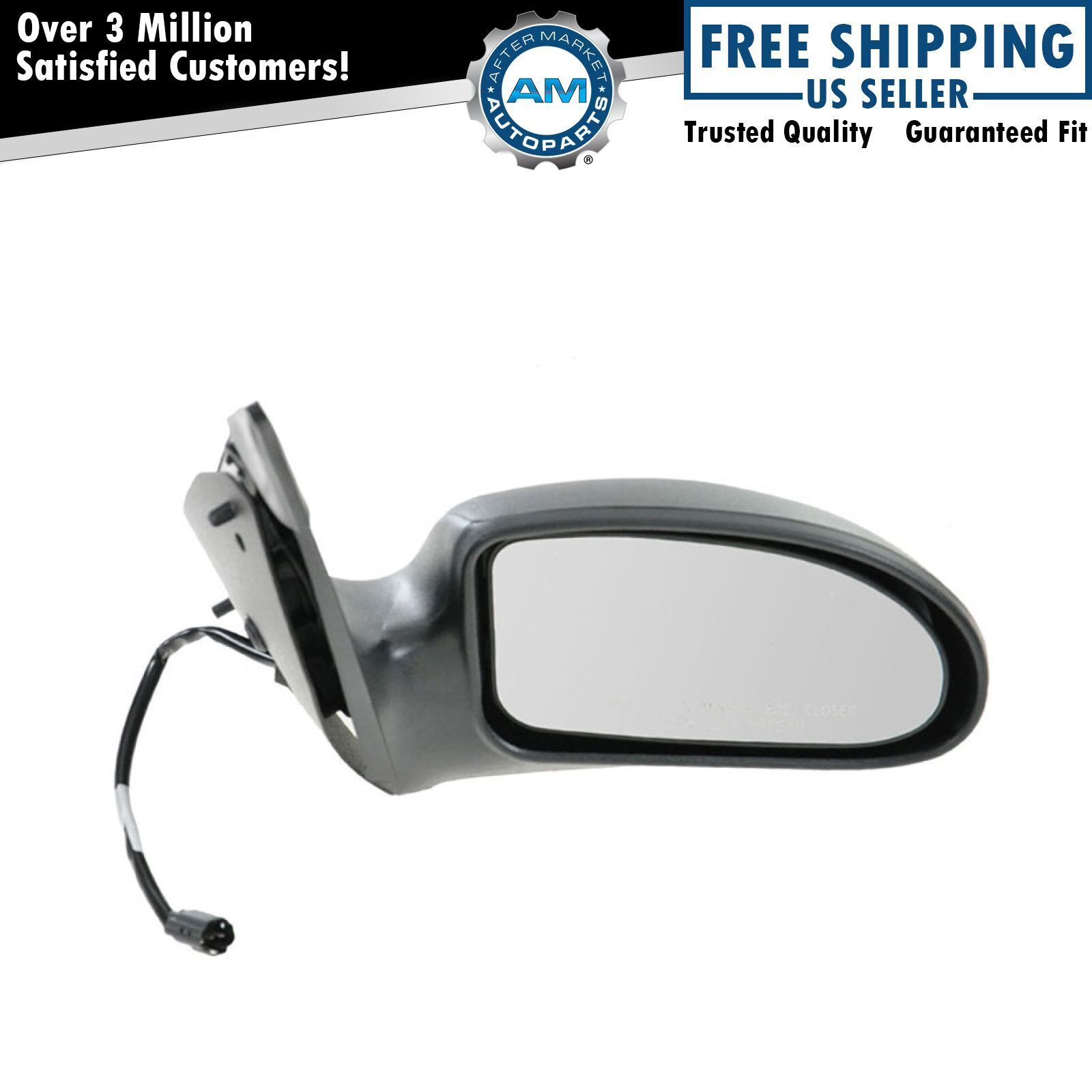 Power Side View Mirror Passenger Right RH NEW for 00-07 Ford Focus