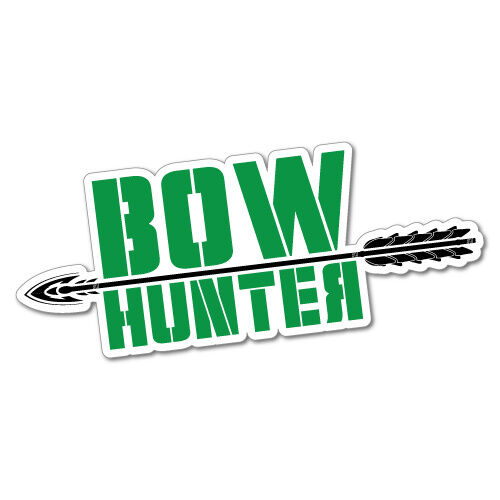 Bow Hunter Sticker Decal Hunting Car 4x4 Vinyl Wild #5161N