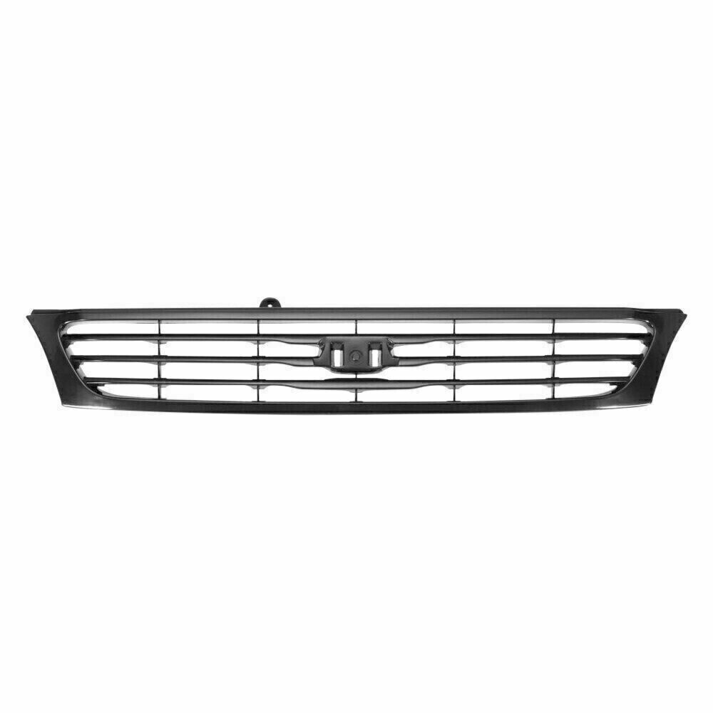 Fits Toyota Tercel Grille For 1998-1999 Front Upper Black Plastic TO1200218