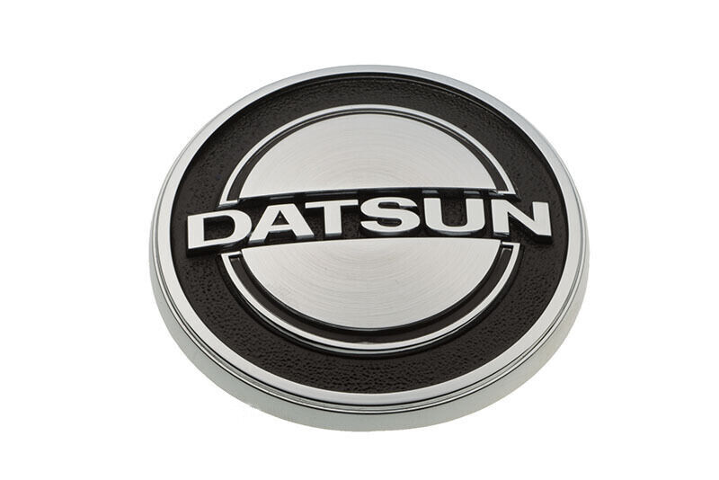 1970-1974 Nissan Datsun 240Z Chrome Hood Bonnet Logo Emblem Badge OEM NEW