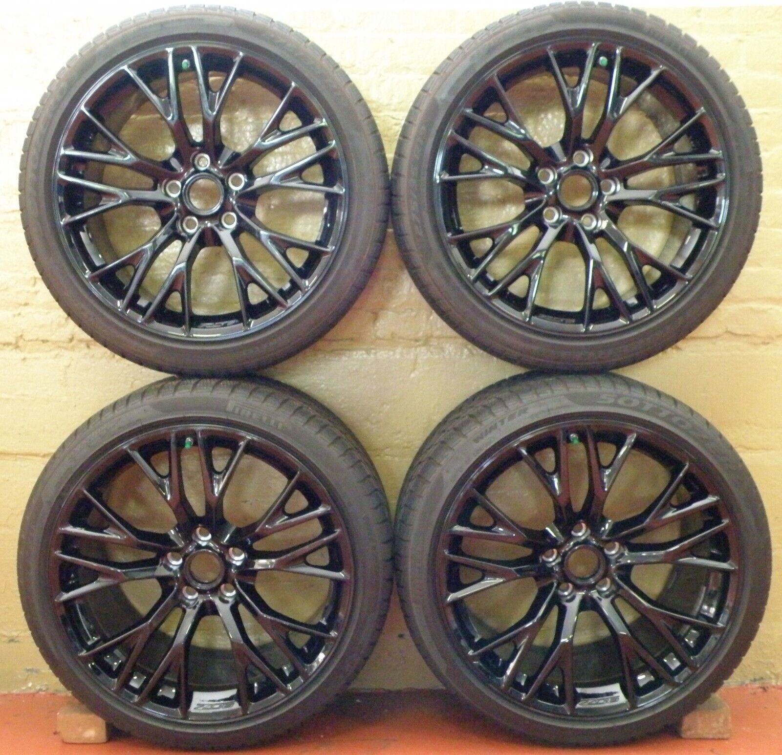 OEM C7 Corvette Z/06 Wheels 19 & 20 Inch W/ Nitrogen Filled Pirelli Tires SET