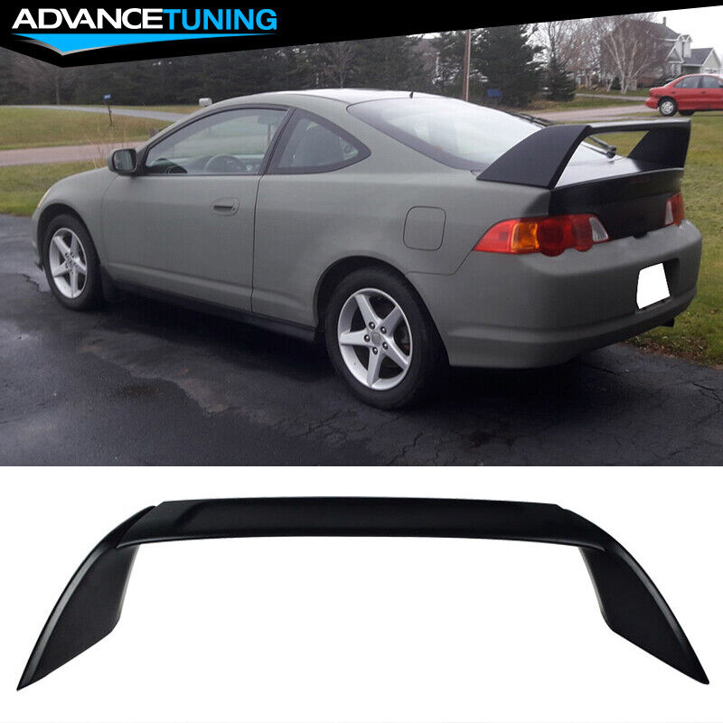 Fits 02-06 Acura RSX DC5 Coupe 2DR Type R Unpainted Rear Trunk Spoiler Wing ABS