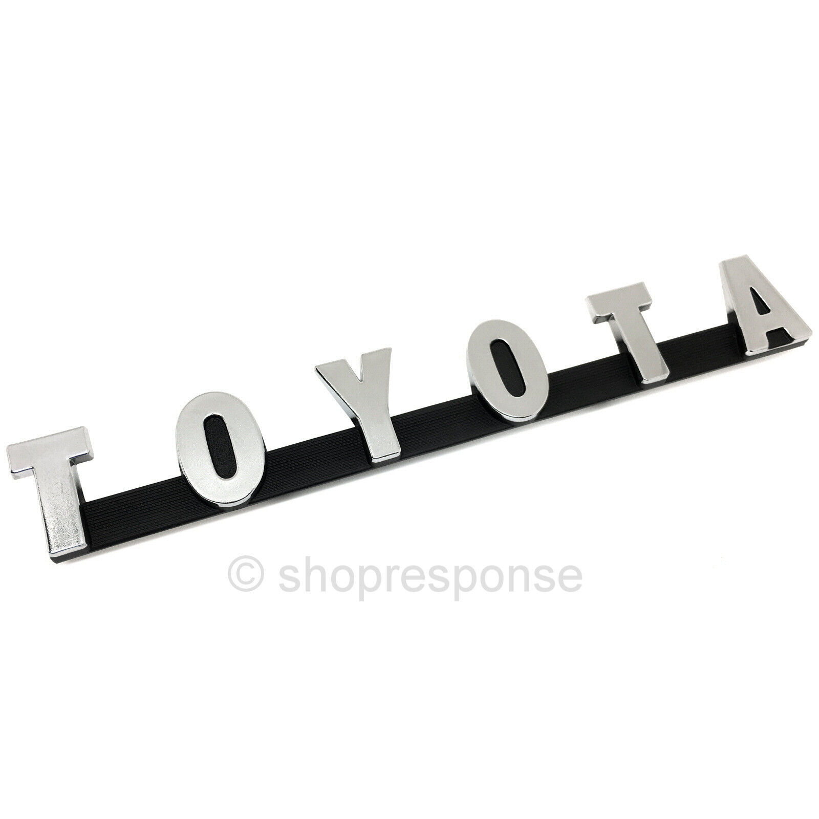 OEM Toyota 69-74 Land Cruiser BJ40 FJ40 Front Grill TOYOTA Emblem 75321-60010