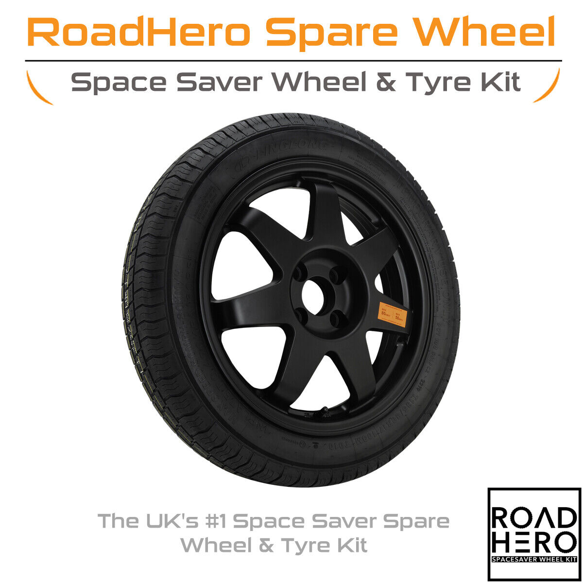 RoadHero RH004 Space Saver Spare Wheel & Tyre Kit For Proton Satria 94-06