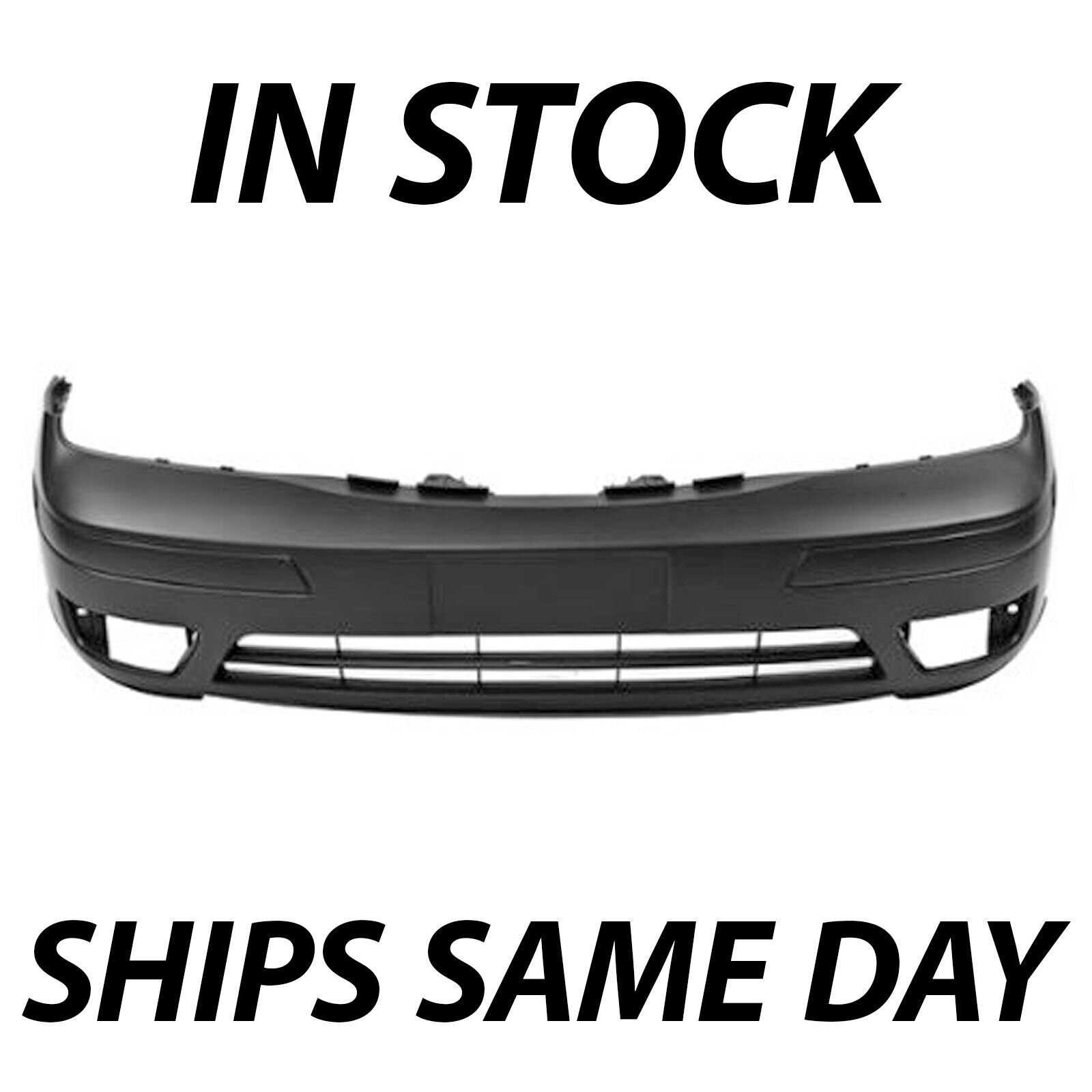 NEW Primered Front Bumper Replacement Fascia for 2005 2006 2007 Ford Focus 05-07