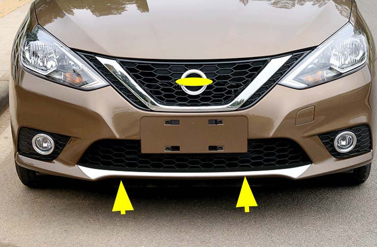 Front Fender Guard Protector Cover Trim for 2016 2017 Nissan Sentra Sylphy