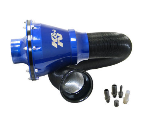 K&N Blue Apollo Universal Cold Air Intake Induction Kit With Air Box & Filter