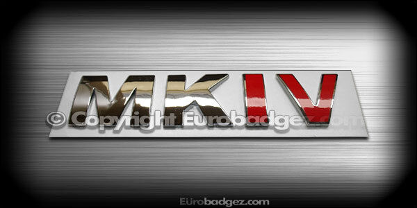1 - NEW MKIV MK4 chrome badge emblem fits jetta golf r32 gti jetta gli (MKIV)