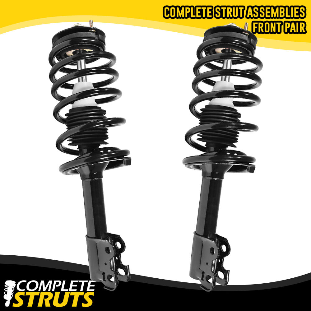 93-01 Saturn SW Series Front Quick Complete Struts & Coil Springs w/ Mounts x2