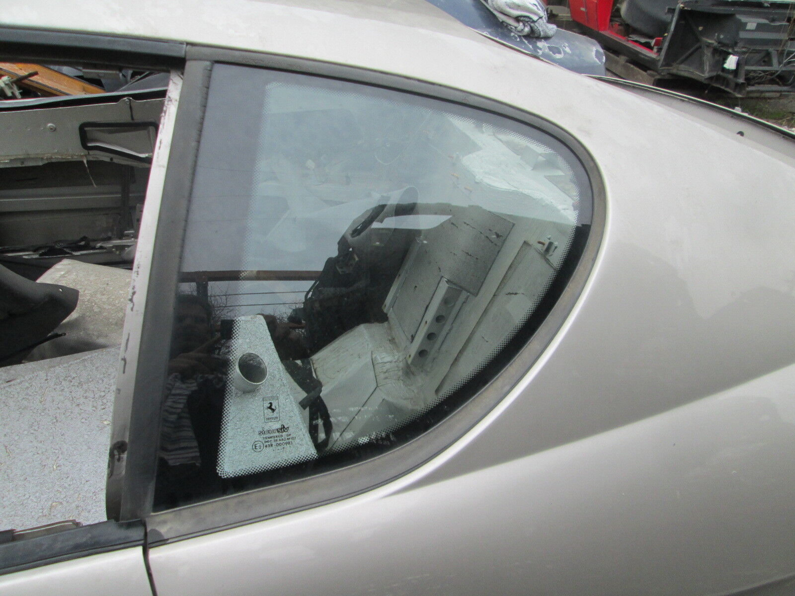 Ferrari 456 M LH Rear Glass / Window # 65645300