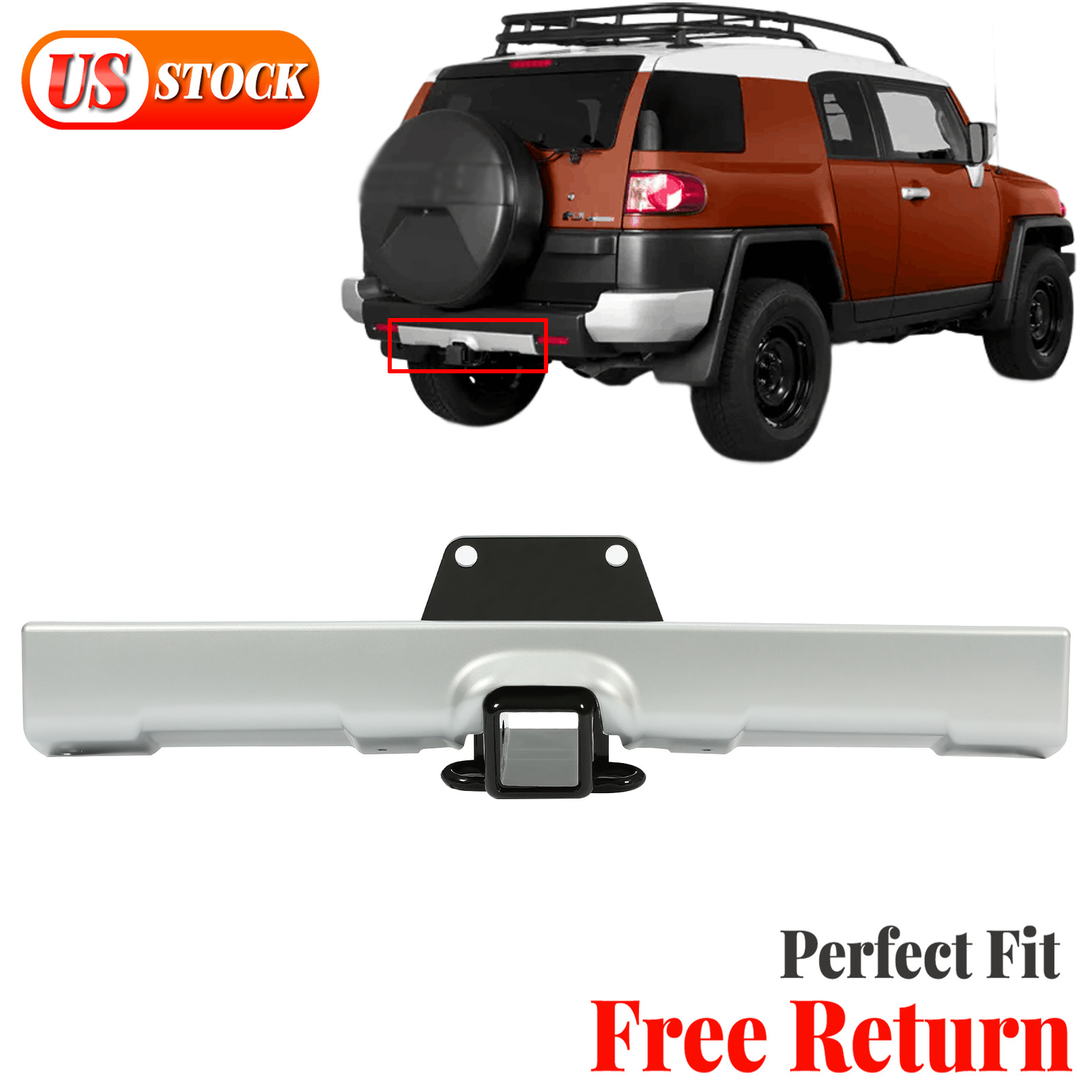 FOR TOYOTA  FJ CRUISER 07-14 TOW HITCH KIT ACCESSORY PT228-60060 New