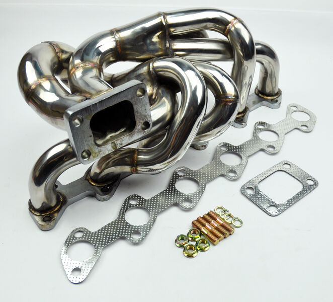 T3 Flange Stainless Steel Turbo Manifold FITS BMW E30 88-91 M20 I6 