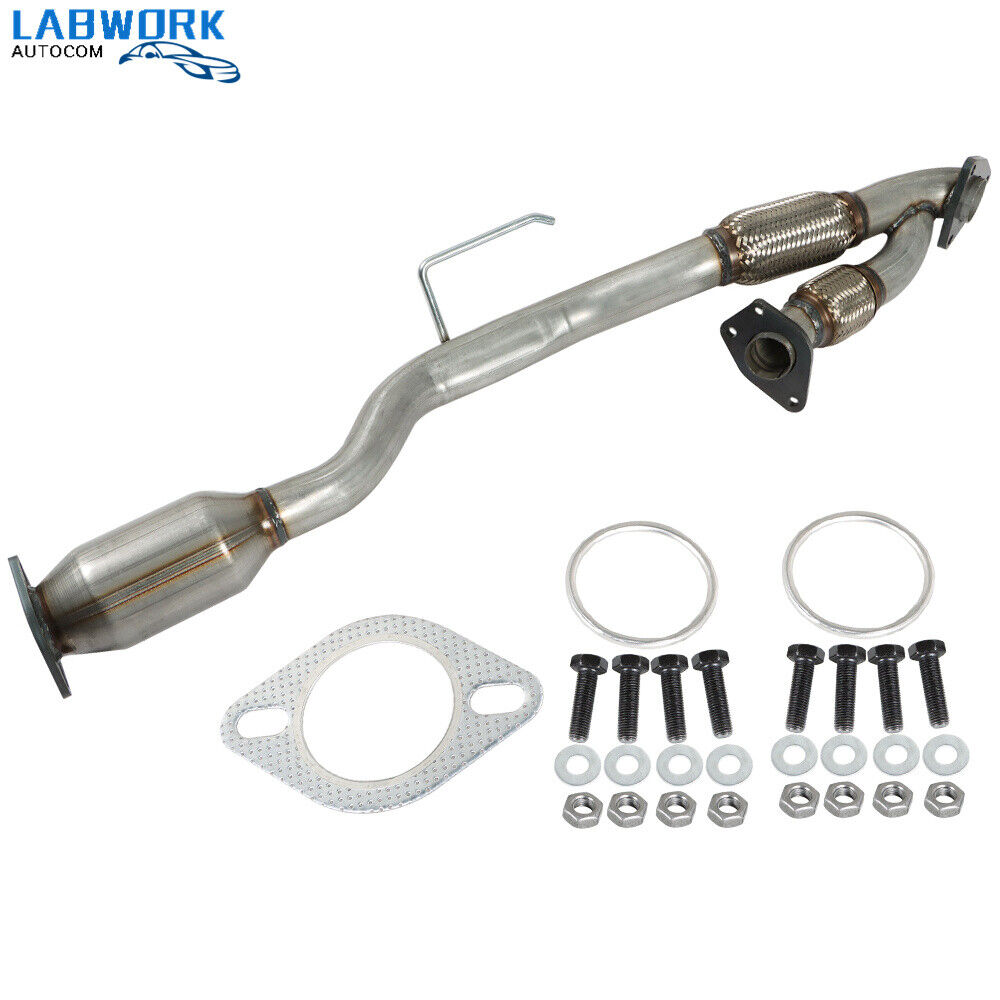 Rear Exhaust Catalytic Converter w/Flex Y-Pipe For Nissan Murano 3.5L 2009-2014