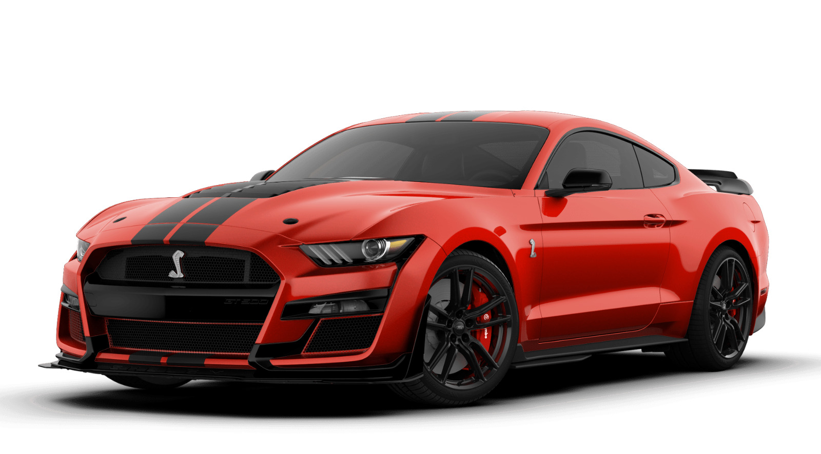2020 Mustang Shelby GT500 Car Cutout GARAGE STEEL SIGN Race Red Black Stripes