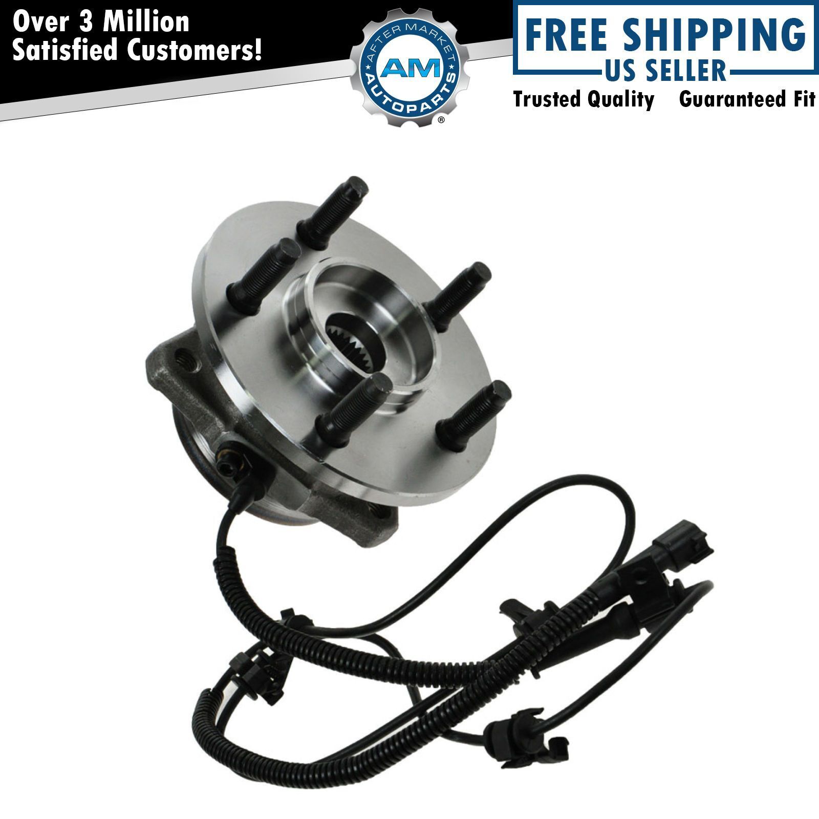 Front Wheel Hub & Bearing Passenger Side Right RH for Jeep Liberty w/ ABS