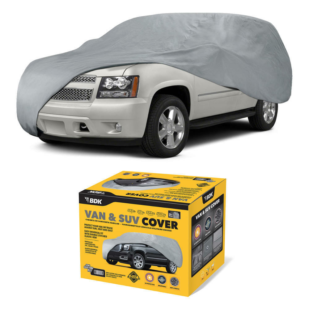 Water Resistant Van & SUV Car Cover Breathable Indoor UV Dirt Scratch Protection